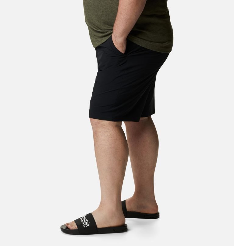 Men's Columbia PFG Grander Marlin II Offshore Shorts Black | Plus Size CA-W614L